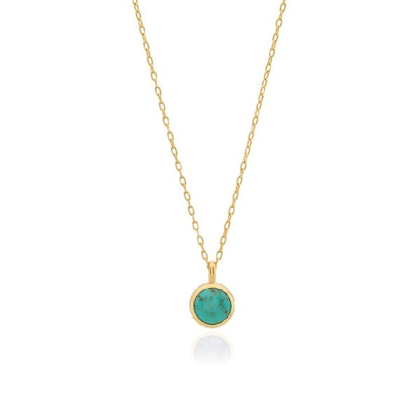 ANNA BECK Playa Turquoise Pendant Necklace