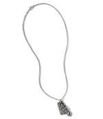 Load image into Gallery viewer, JOHN HARDY Legends Naga Reticulated Double Pendant Necklace
