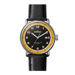 Load image into Gallery viewer, SHINOLA Canfield Model C56 43mm Black Yellow Dial
