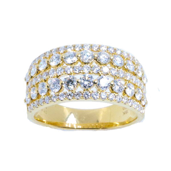 18K Diamond Fashion Ring