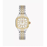 Load image into Gallery viewer, MICHELE Meggie Two-Tone 18K Gold-Plated Diamond Dial Watch
