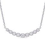 Load image into Gallery viewer, 14K White Gold Diamond Neckalce
