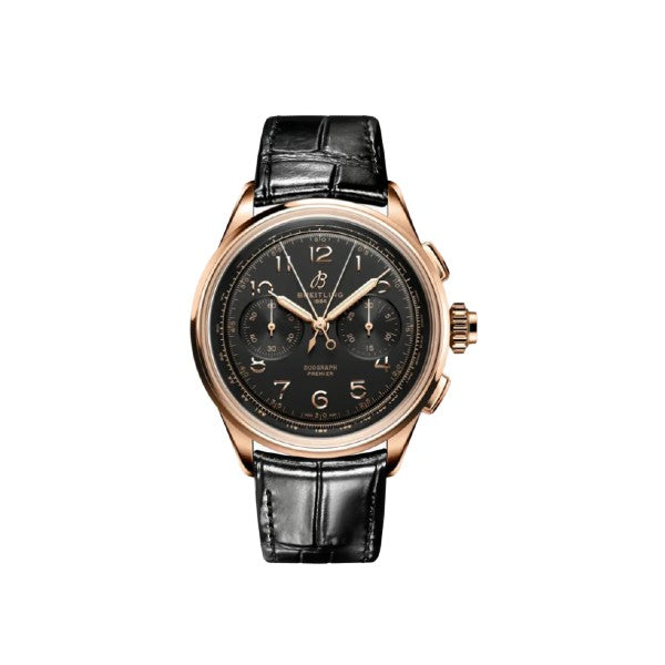 BREITLING Premier B15 Duograph 42 18K Red Gold Watch