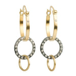 Load image into Gallery viewer, KATE MALLER Illuminated Convertible Hoop Links
