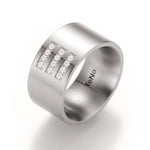 Load image into Gallery viewer, TENO Stainless Steel Diamond Band - FINAL SALE