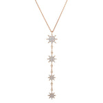 Load image into Gallery viewer, Venus Star Dangle Necklace

