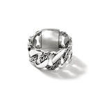Load image into Gallery viewer, Men&#39;s Classic Chain Silver Ring
