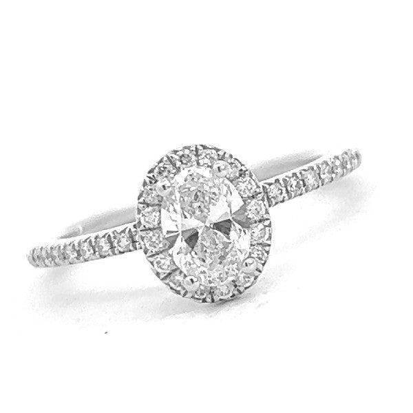 Oval Diamond Engagement Ring - Proposal Ready