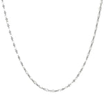 Load image into Gallery viewer, 18K White Gold 36&quot; Diamond Briolette Necklace
