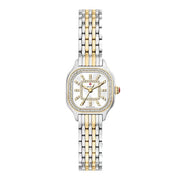 MICHELE Meggie Mini Diamond Two-Tone 18K Gold-Plated Stainless Steel Watch