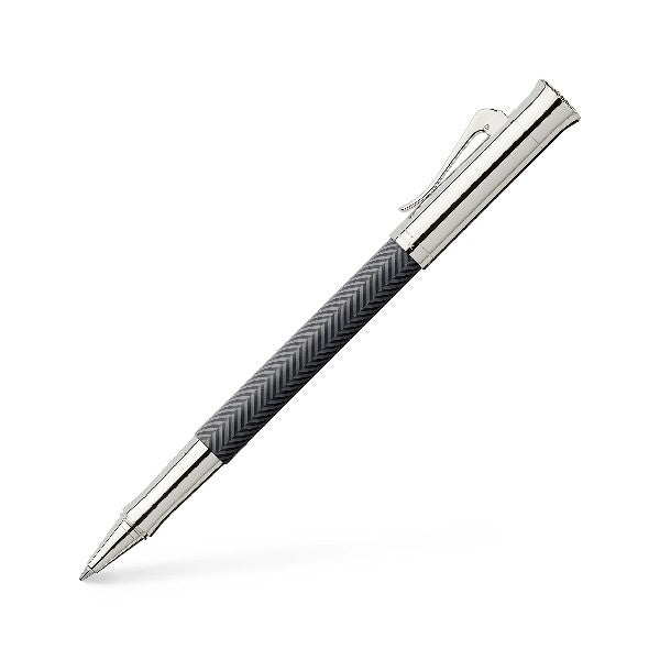 FABER-CASTELL Antracite Herringbone Rollerball Pen