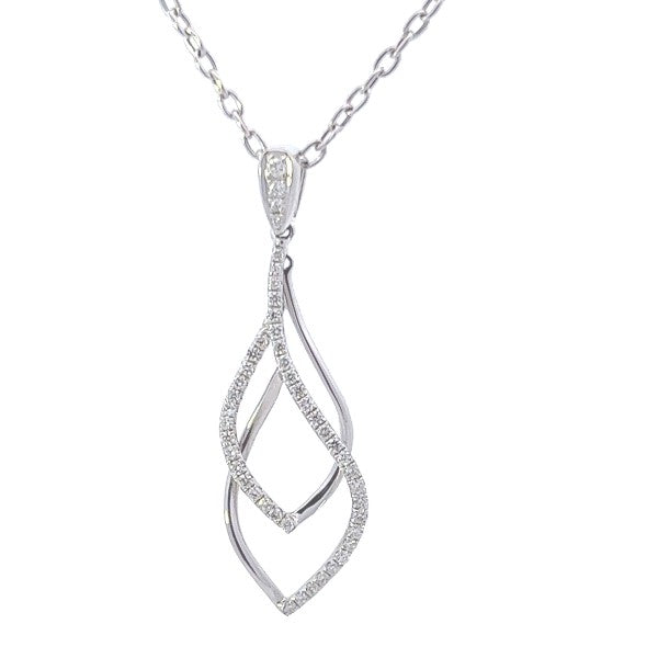Open Link Diamond Necklace