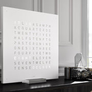 QLOCKTWO Earth 45  White Pepper