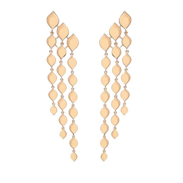 CASATO 18K Rose Gold Mikou Chandelier Earrings