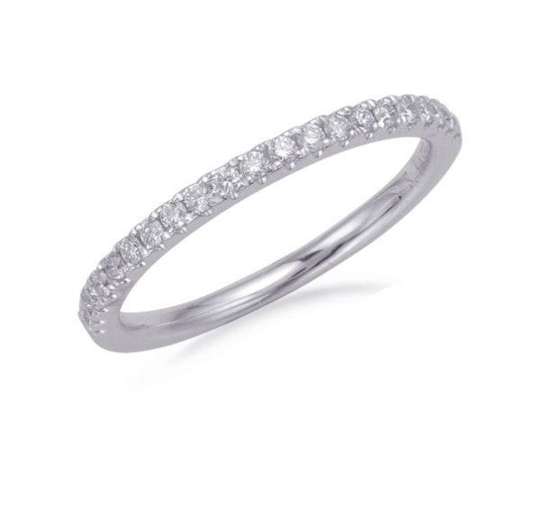 Diamond Wedding or Stackable Band