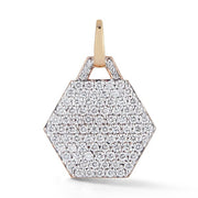 WALTERS FAITH Dora Diamond Small Hexagon Charm Pendant