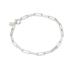 Load image into Gallery viewer, ANNA BECK Elongated Box Chain Bracelet - Silver
