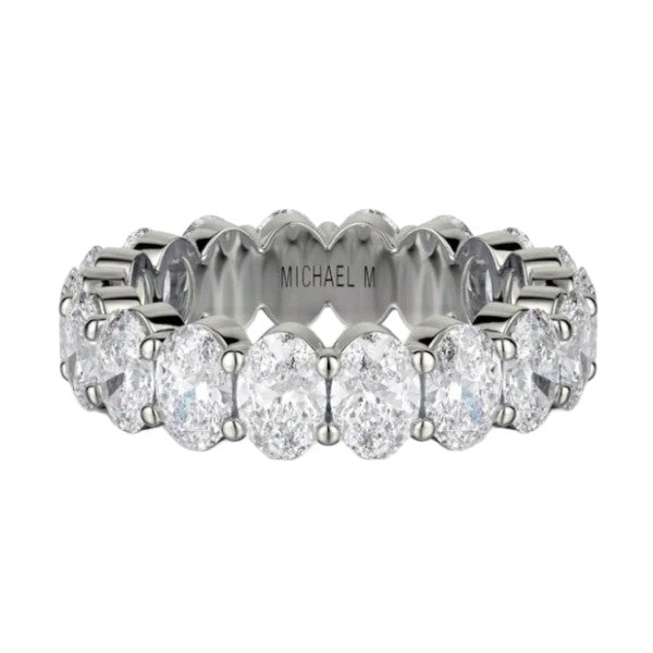 MICHAEL M Crown Eternity Wedding or Anniversary Band