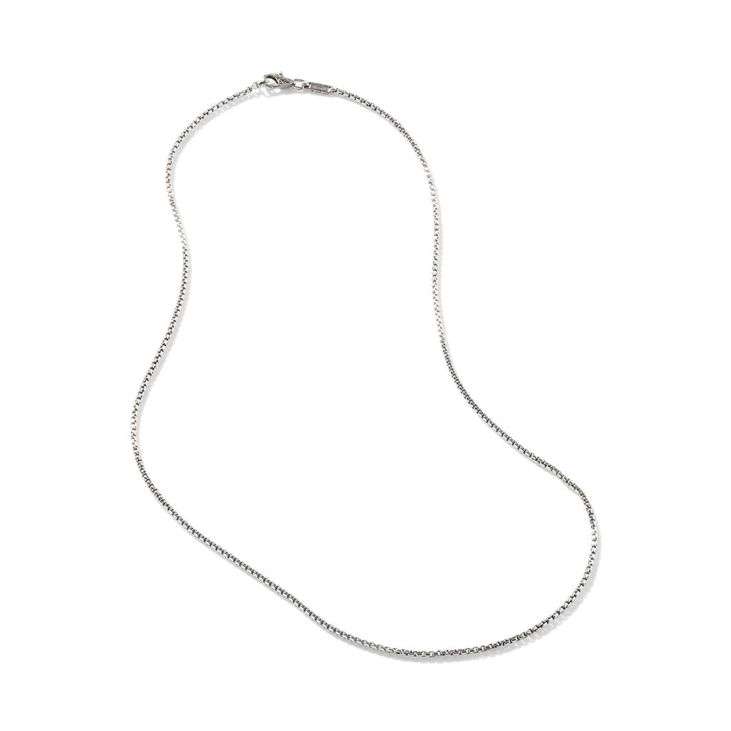 Box Chain Necklace, 2mm