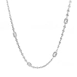 Load image into Gallery viewer, 18K White Gold Diamond Necklace
