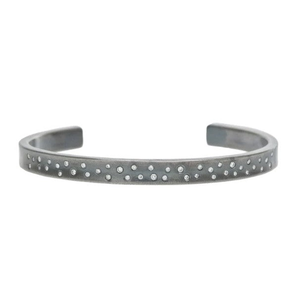 KATE MALLER Narrow Scattered Diamond Cuff