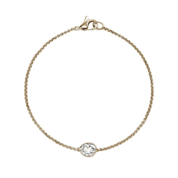 JOHN HARDY 14K Yellow Gold Lovestruck™ Bracelet with Lab Diamond