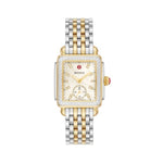 Load image into Gallery viewer, MICHELE Deco Mid Two-Tone Diamond Stainless Steel Watch
