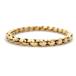 Load image into Gallery viewer, Stretchable 18K Yellow Gold Link Bracelet
