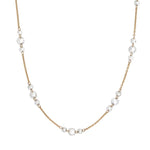Load image into Gallery viewer, SETHI COUTURE 18K Yellow Gold  Cien Rose Cut Diamond Cluster Necklace