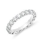 Load image into Gallery viewer, Petite Prong Diamond Wedding or Anniversary Eternity Band
