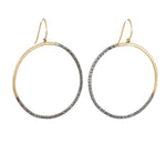 Load image into Gallery viewer, KATE MALLER Turning Aspen Hoops 2.0
