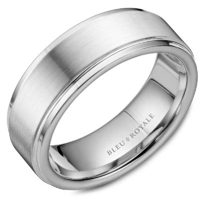 Men's Bleu Royale Wedding Band