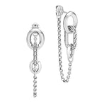 Load image into Gallery viewer, Chain Remix Drop Link Earrings

