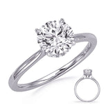 Load image into Gallery viewer, Diamond Solitaire Engagement Ring

