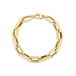 Load image into Gallery viewer, 14K Yellow Gold 9mm Large Oval Link Bracelet
