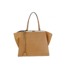Load image into Gallery viewer, Pre-Owned FENDI Light Orzo Vitello Elite Leather 3Jours Tote Bag
