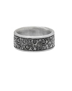 Load image into Gallery viewer, JOHN VARVATOS Stardust Ring with Black Diamonds
