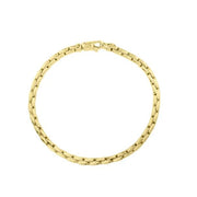14K Yellow Gold Venetian Chain Link Bracelet