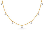 Load image into Gallery viewer, Dangling Diamond Necklace
