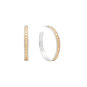 ANNA BECK Classic Large Hoop Earrings - Gold