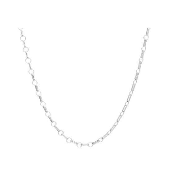 ANNA BECK Bar & Ring Chain Collar Necklace