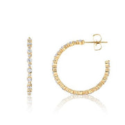 MICHAEL M Cloud Alternating Hoop