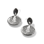 Load image into Gallery viewer, JOHN HARDY Radial Black Sapphire Drop Earrings
