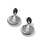 JOHN HARDY Radial Black Sapphire Drop Earrings