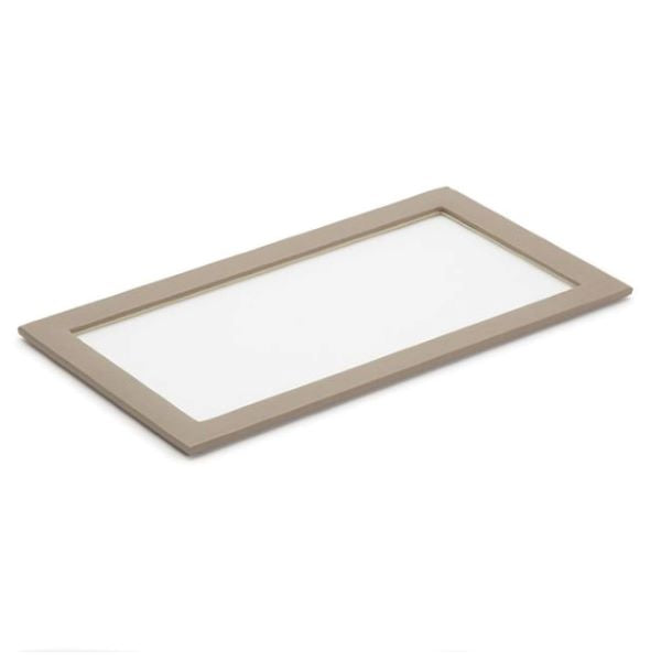 WOLF Vault Tray Glass Lid - Black
