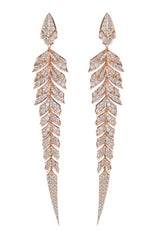 Load image into Gallery viewer, Magnipheasant Pave Earrings