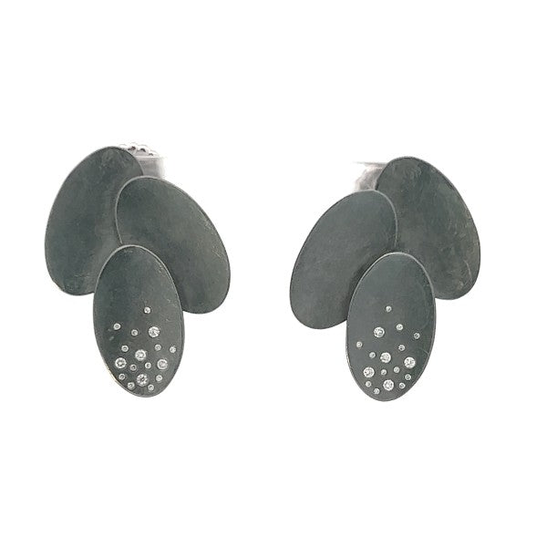 One-Of-A-Kind Flutter Diamond Earrings
