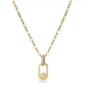 MICHAEL M 14K Yellow Gold Small Link Diamond Necklace