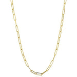 Load image into Gallery viewer, SETHI COUTURE Yellow Gold Paper Clip Chain
