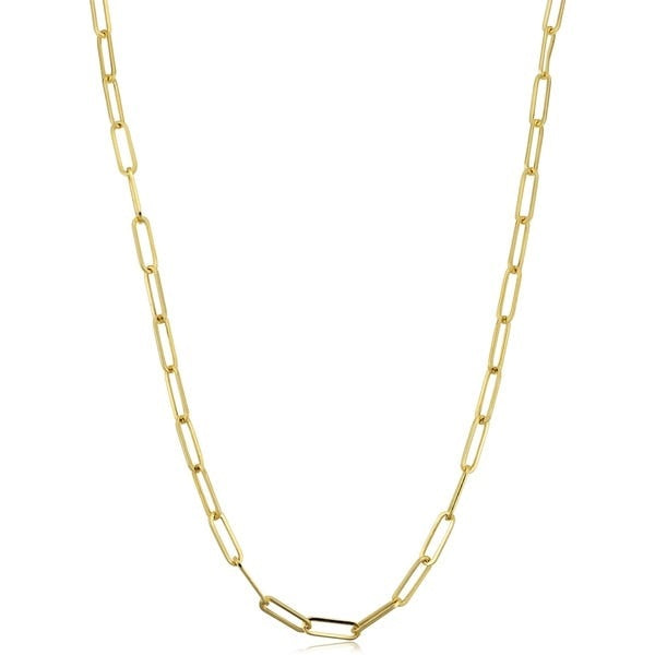 SETHI COUTURE Yellow Gold Paper Clip Chain